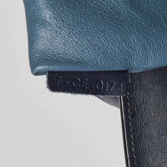 Celine Tri-Color Calfskin Leather Mini Luggage Tote Bag - Picture 10 of 10